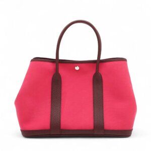 Hermès Garden Party 36 PM Rose Extreme x Bordeaux